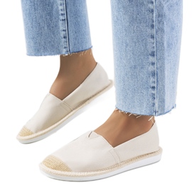 Beige Espadrilles für Damen von Tanner