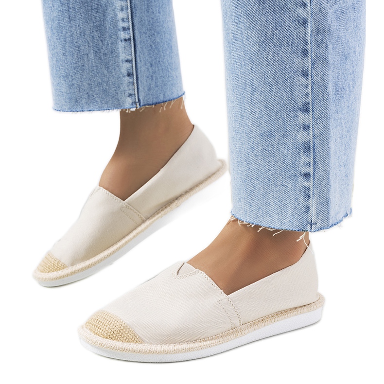 Beige Espadrilles für Damen von Tanner
