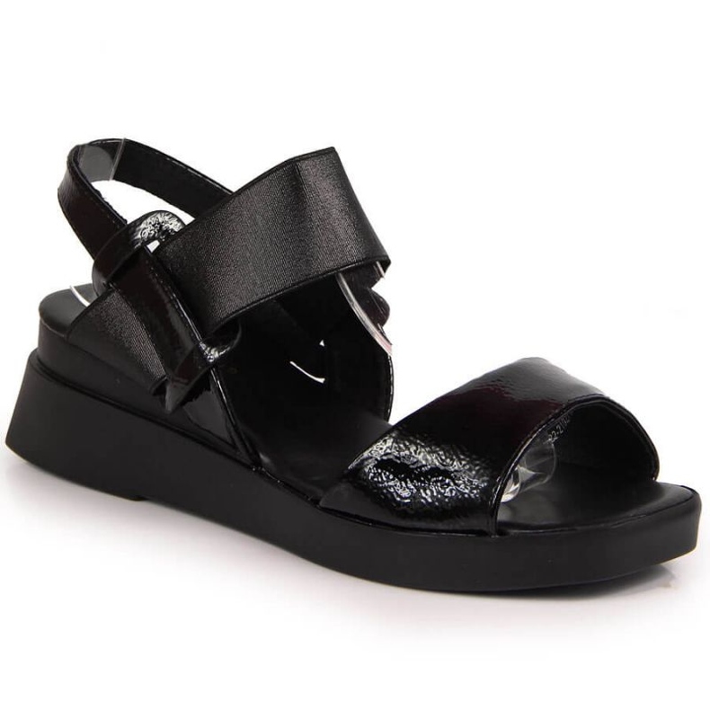 Keilsandalen Potocki W WOL75A schwarz