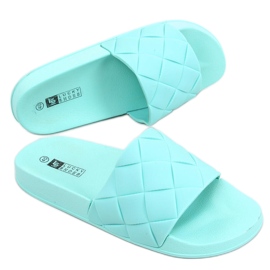 Holen Sie sich blaue Silikon-Hausschuhe