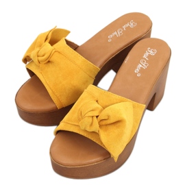 Hausschuhe ala Zeri Gelbe Clogs