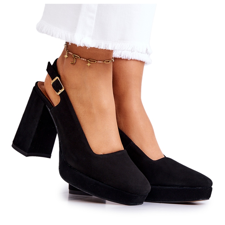 Wildlederpumps Maciejka 05441-01 Schwarz