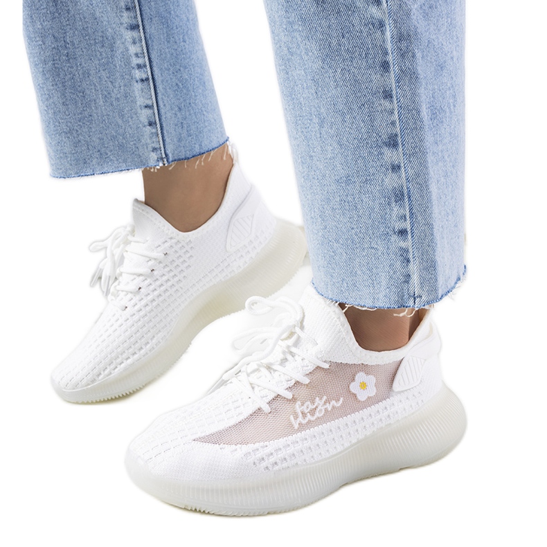 Sportliche Turnschuhe für Damen von Molema in Weiß