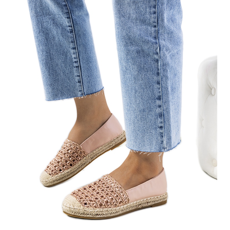 Rosafarbene Espadrilles von Kiomi