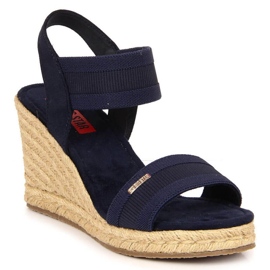 Keilsandalen Big Star W JJ274977 marineblau