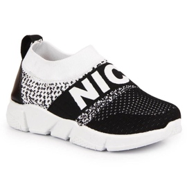 Sportschuhe Socken McKeylor Jr JAN94B schwarz und weiß