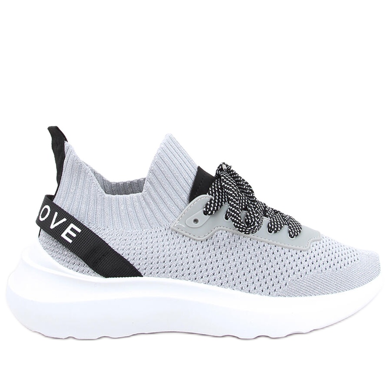 Otino Silvery Socken Sportschuhe grau