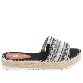 PA1 Damen-Espadrilles Nour Schwarz