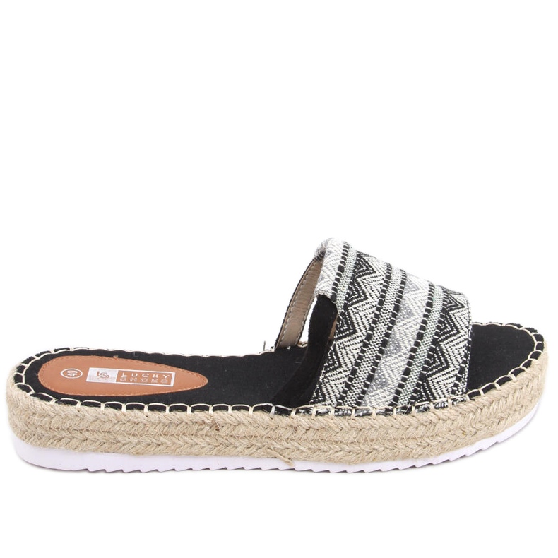 PA1 Damen-Espadrilles Nour Schwarz