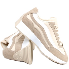 Zuri Khaki-Trainer beige