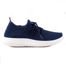 TRENDI Leichte Sport-Sneaker marineblau blau