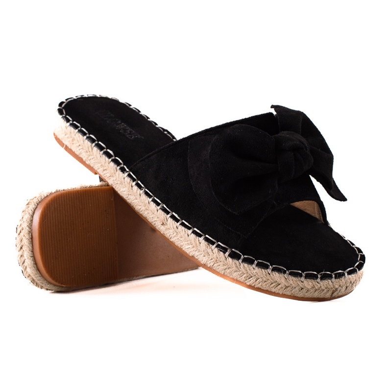 TRENDI Schwarzer Kalpki mit Schleife