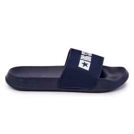 Herrenhausschuhe Big Star JJ174507 Marineblau navy blau