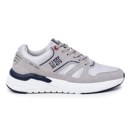 Herren Sneakers Big Star JJ174276 Grau