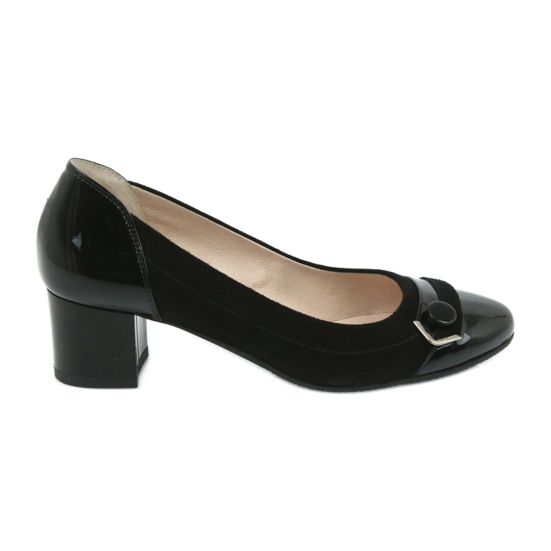 Schuhe für Damen Gürtel Edeo 1900 schwarz