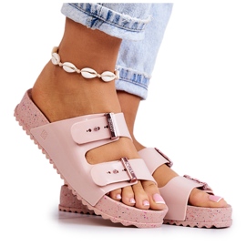 Modische duftende ZAXY JJ285083 Hausschuhe Hellrosa