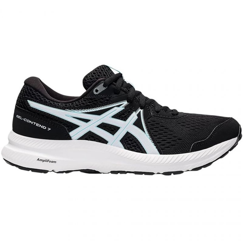 Asics Gel-Contend 7 W 1012A911 012 Laufschuhe schwarz