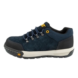 Caterpillar-Arbeitsstiefel blau