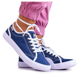 Damen Sneaker Big Star W274834 Marineblau