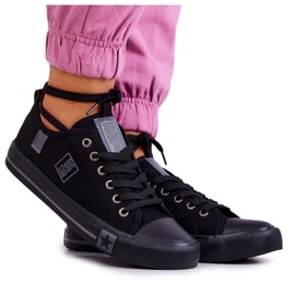 Klassische Low Sneakers Big Star JJ274257 Schwarz