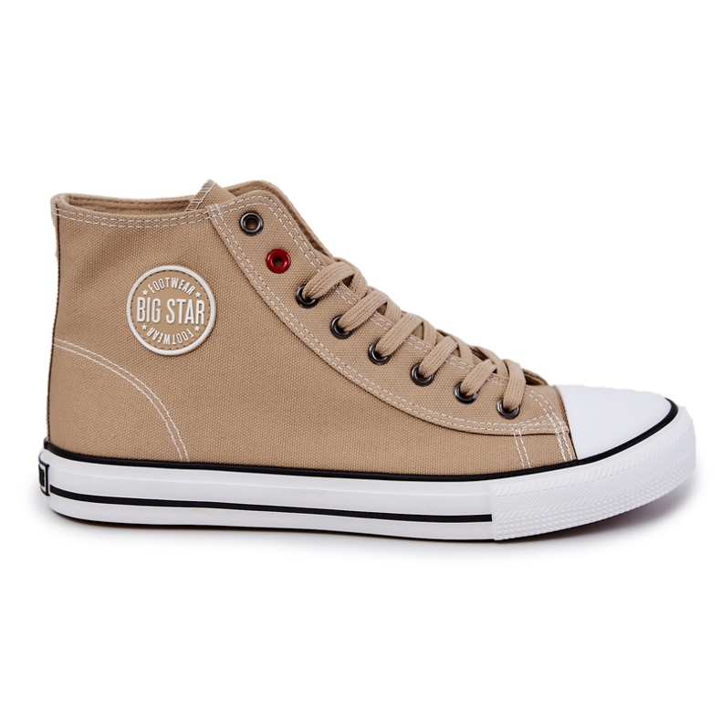 Herren High-top Sneakers Big Star JJ174386 Beige