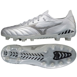 Mizuno Morelia Neo Iii ß Elite Md M P1GA219103 Fußballschuhe grau silber-