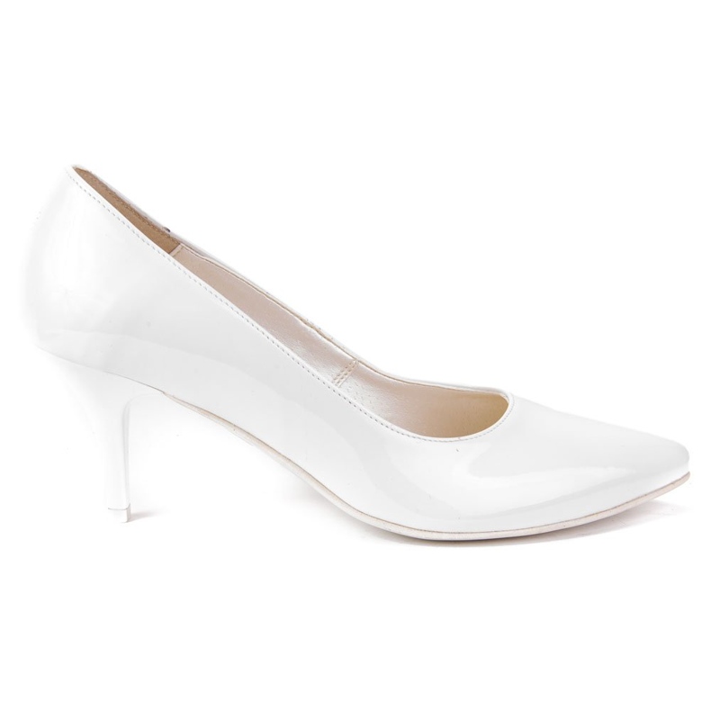 Pumps Filippo 2161 Weißer Lack