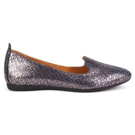 Lordsy Ballerina Filippo H30-324 navy blau silber-