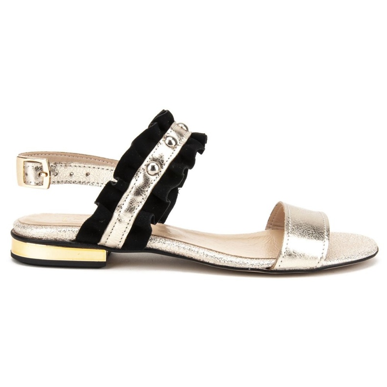 Filippo 500 Sandalen Schwarz / Gold golden