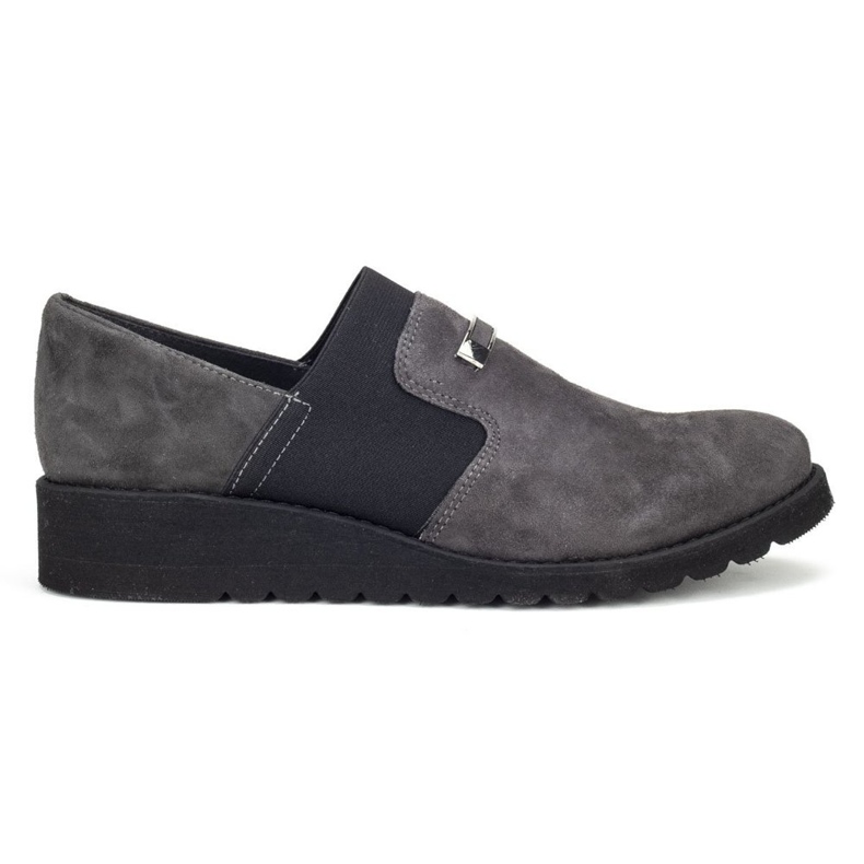Filippo 010 graue Wildlederschuhe
