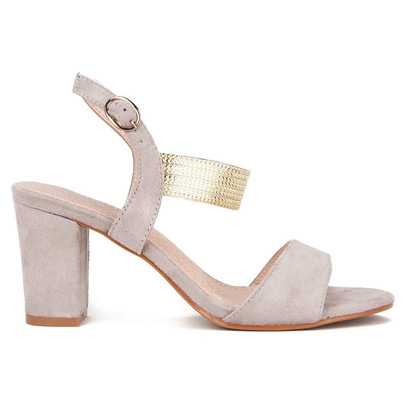 Filippo DS817 / 20 Gr Graue Sandalen