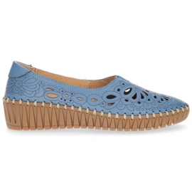 Filippo DP1229 / 20 Bl Blaue Schuhe