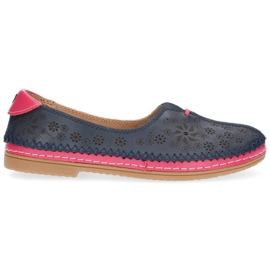Lederschuhe Filippo DP1224 / 20 Nv marineblau