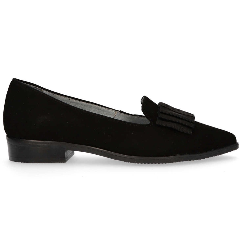 Filippo 1344 Schwarze Wildlederschuhe