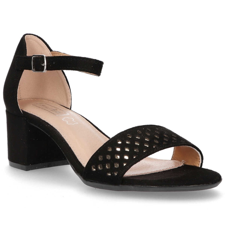 Filippo DS1351 / 20 Bk Schwarze Sandalen