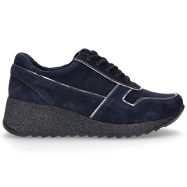 Schuhe Filippo DP943 / 20 Nv marineblau navy blau