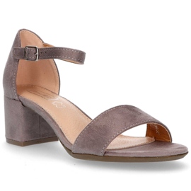 Filippo DS787 / 20 Gr Graue Sandalen