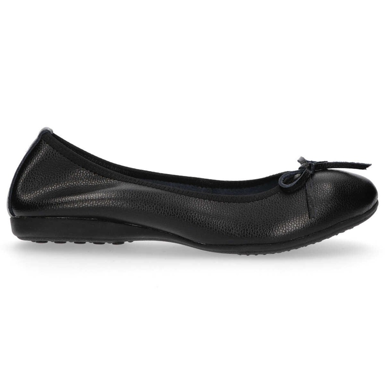 Lederballerinas Filippo DP038 / 20 Bk schwarz