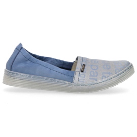 Filippo 10120 Citi Jeans + V. Jeans-Slipper blau