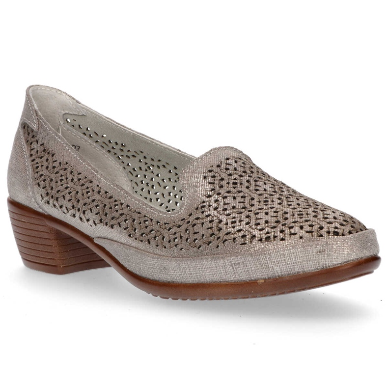 Lederschuhe Filippo DP1405 / 20 Gr grau