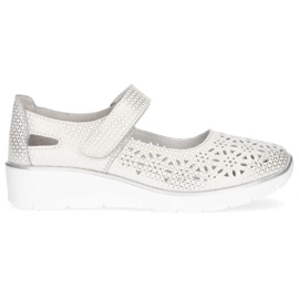 Filippo DP640 / 20 Wh Weiße Halbschuhe