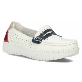 Lederschuhe Filippo DP1413 / 20 Wh weiß