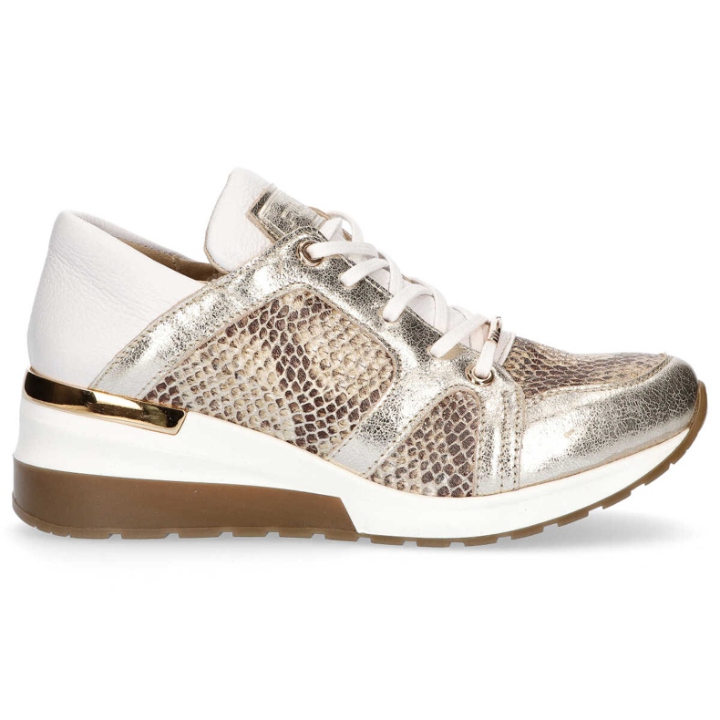 Filippo 460 Goldene R2 Weiße Schuhe