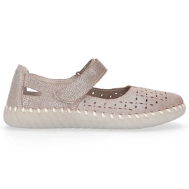 Lederschuhe Filippo DP1262 / 20 Si Silber