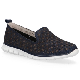 Filippo DP663 / 20 Nv Marineblaue Schuhe navy blau