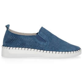 Lederschuhe Filippo DP063 / 20 Nv marineblau