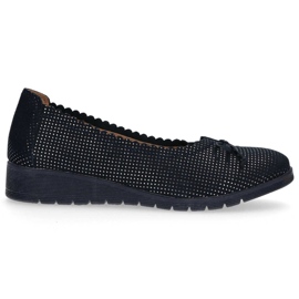 Lederschuhe Filippo DP1254 / 20 Nv marineblau