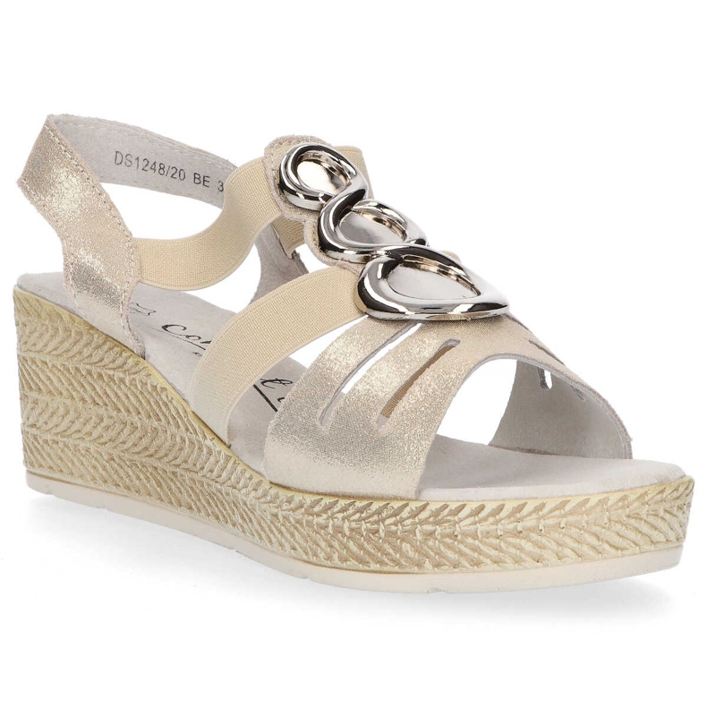 Filippo DS1248 / 20 Beige Sandalen braun