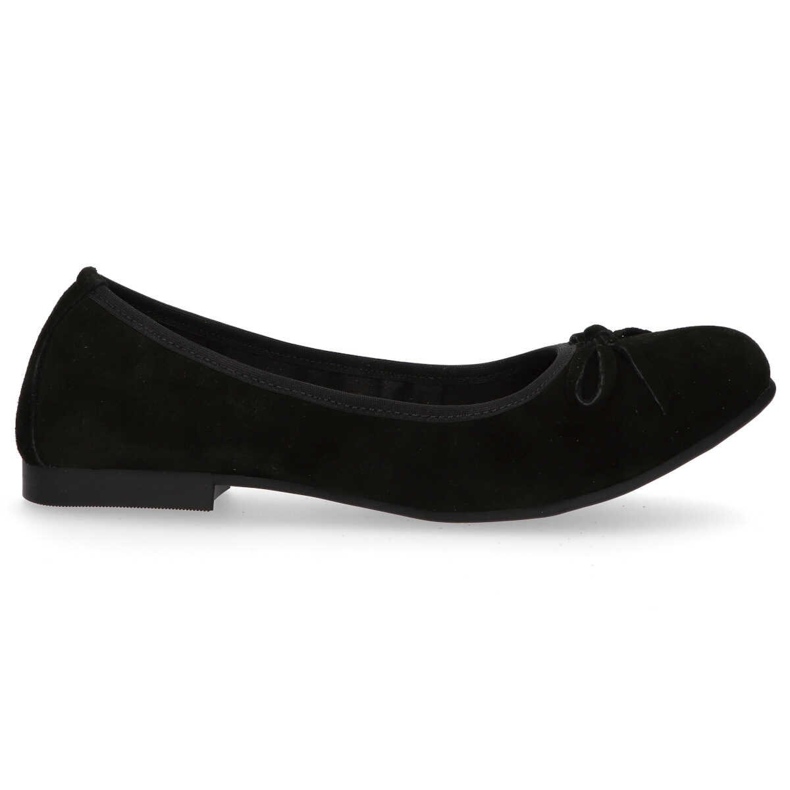 Lederballerinas Filippo DP1231 / 20 Bk schwarz