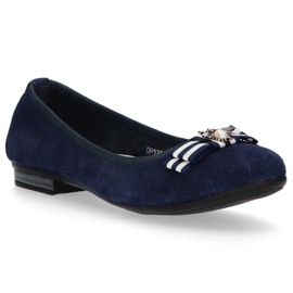 Filippo DP1214 / 20 Nv Marineblaue Schuhe navy blau